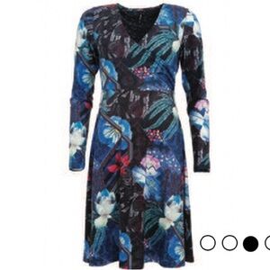 BRAND NEW🆕️Faux Wrap Dress.  SMASH "Lovelina" Flirty Floral Faux Wrap Dress